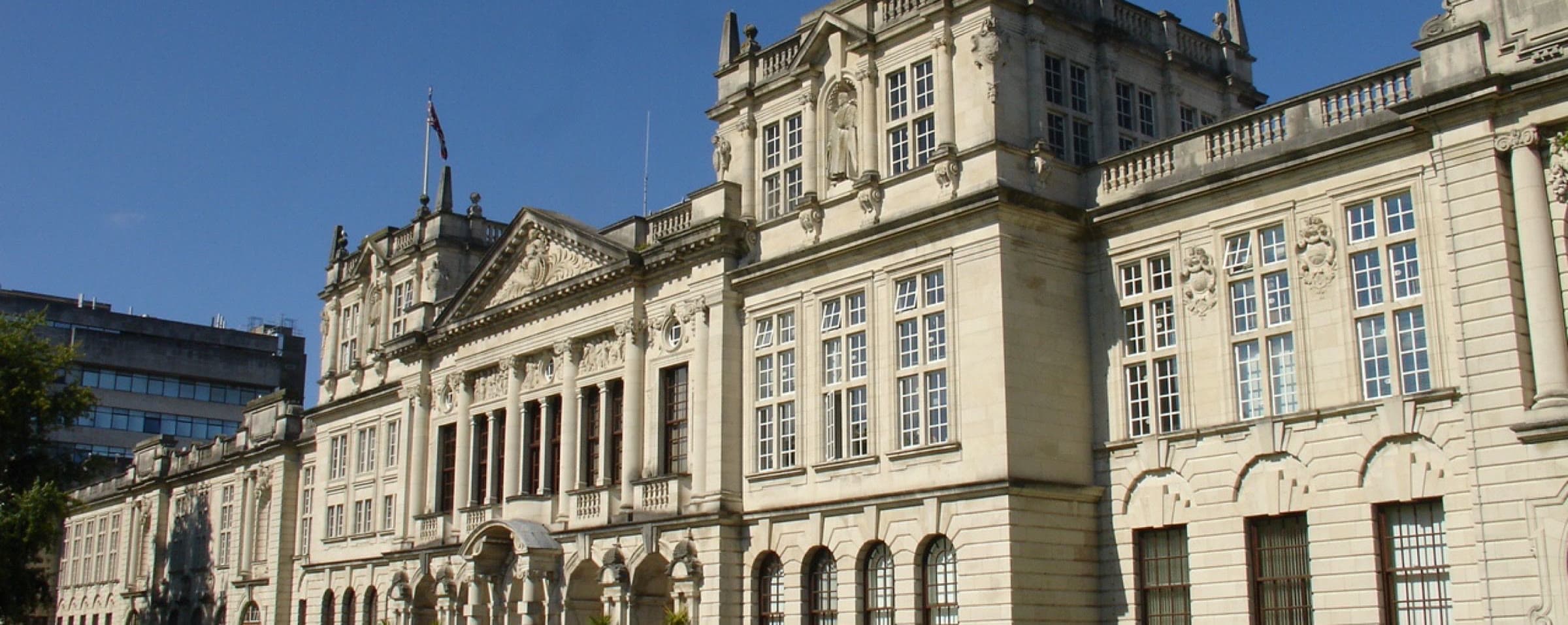 Cardiff University campus