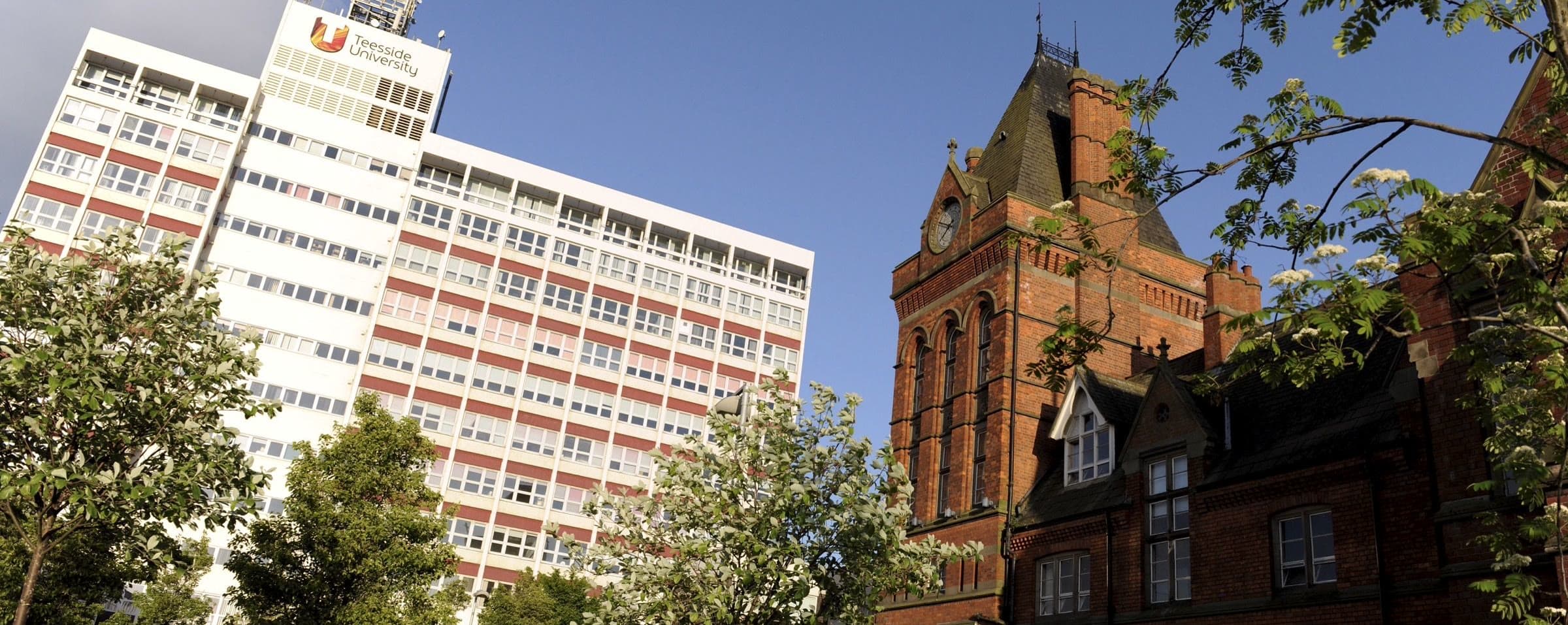 Teesside University campus