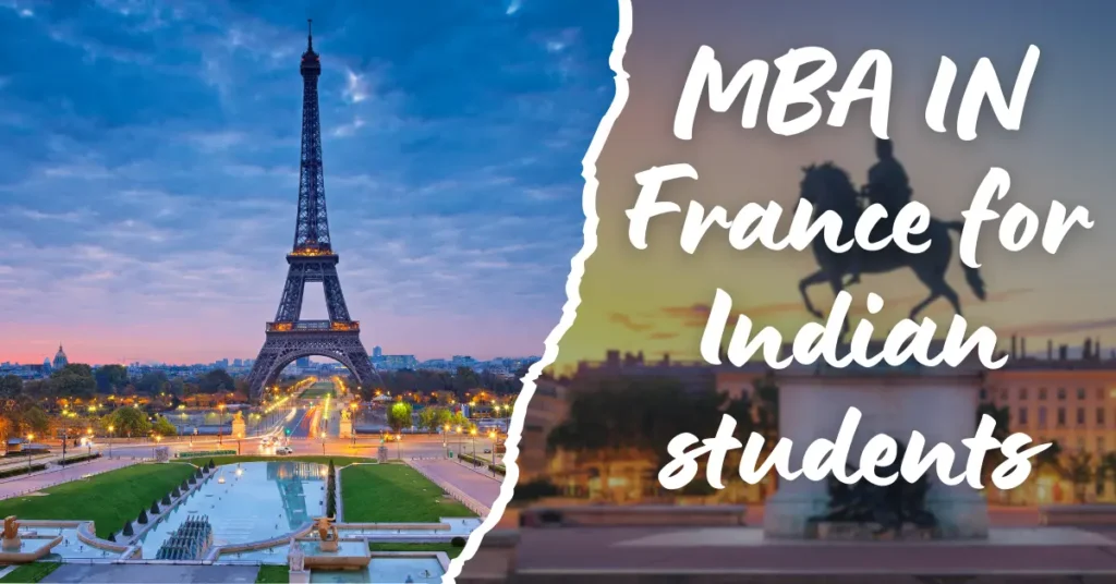 MBA in france for indian students in 2024