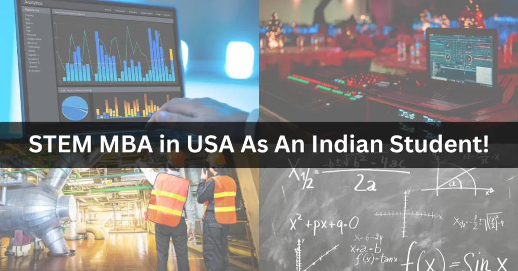 stem mba in usa for Indian students