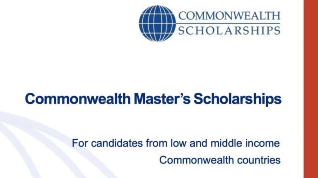 What is commonwealth masters scholarship in the uk