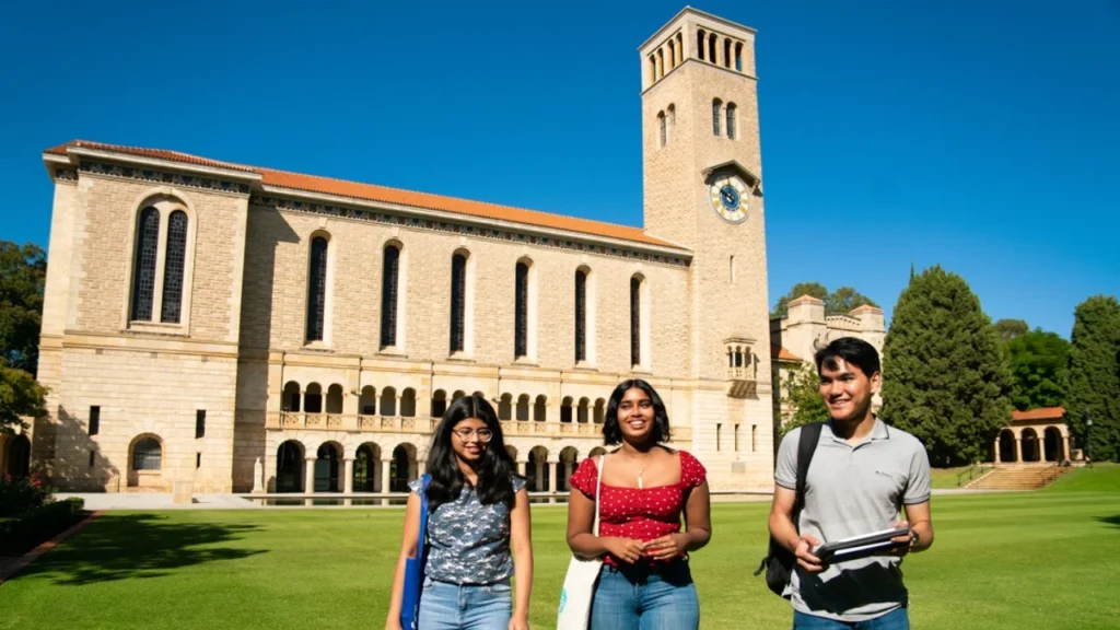 study masters in australia in university of western australia with scholarship in 2026