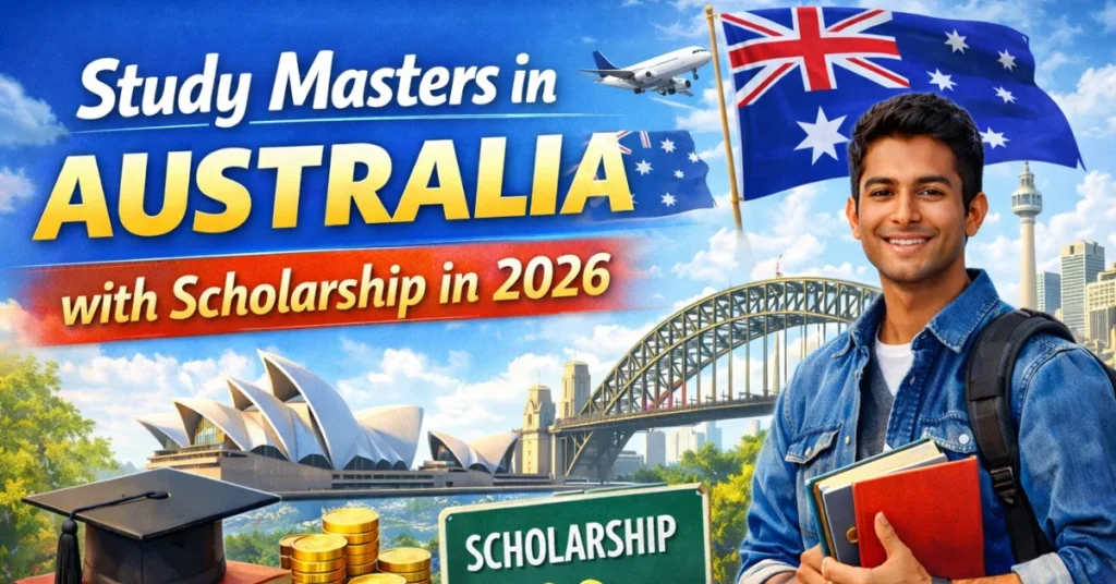 Study masters in australia in 2026 with scholarship