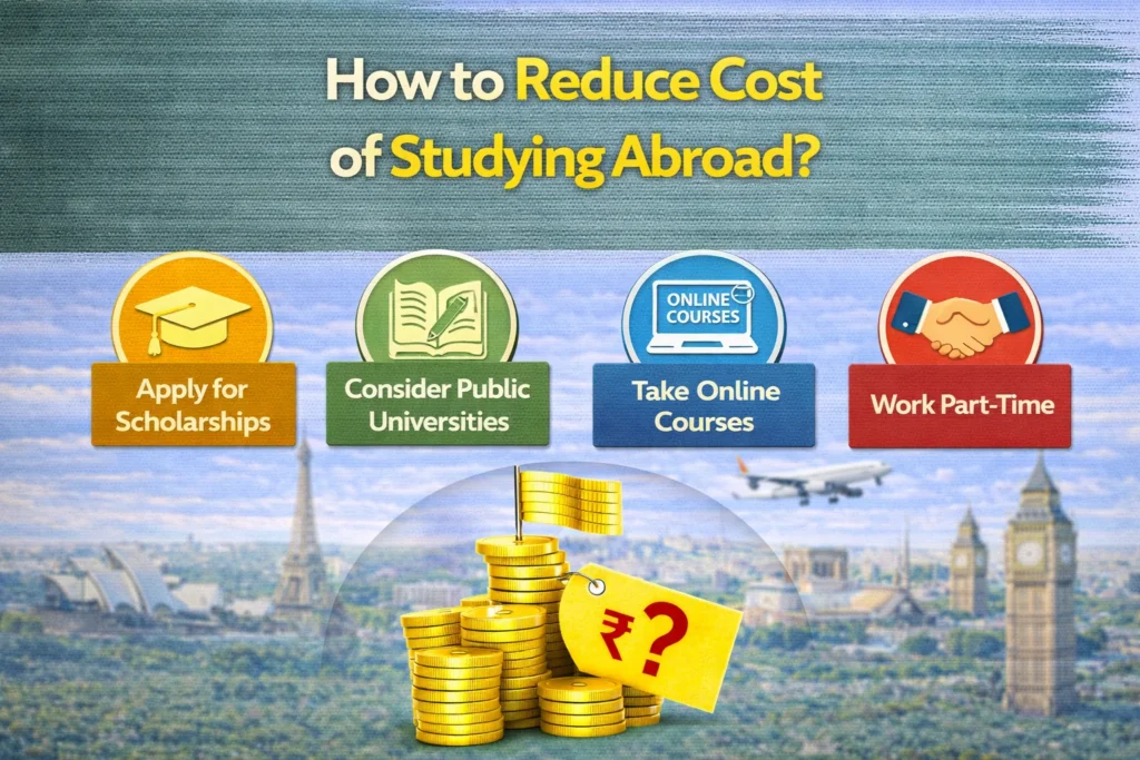 How to Reduce Cost of Studying Abroad?