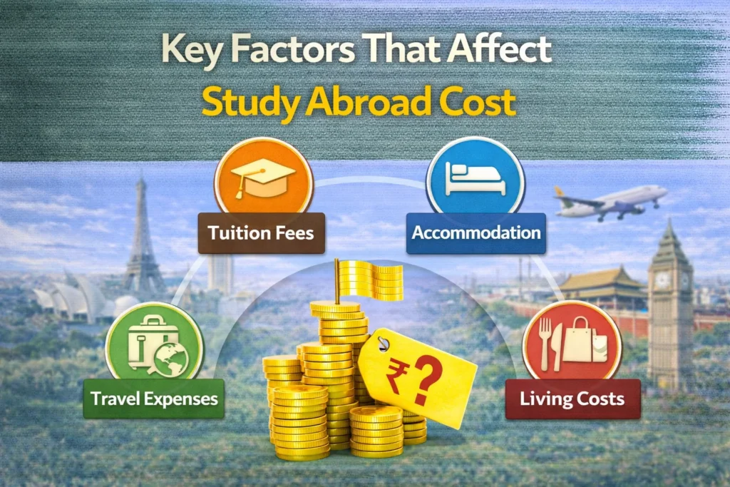 Key Factors That Affect Study Abroad Cost
