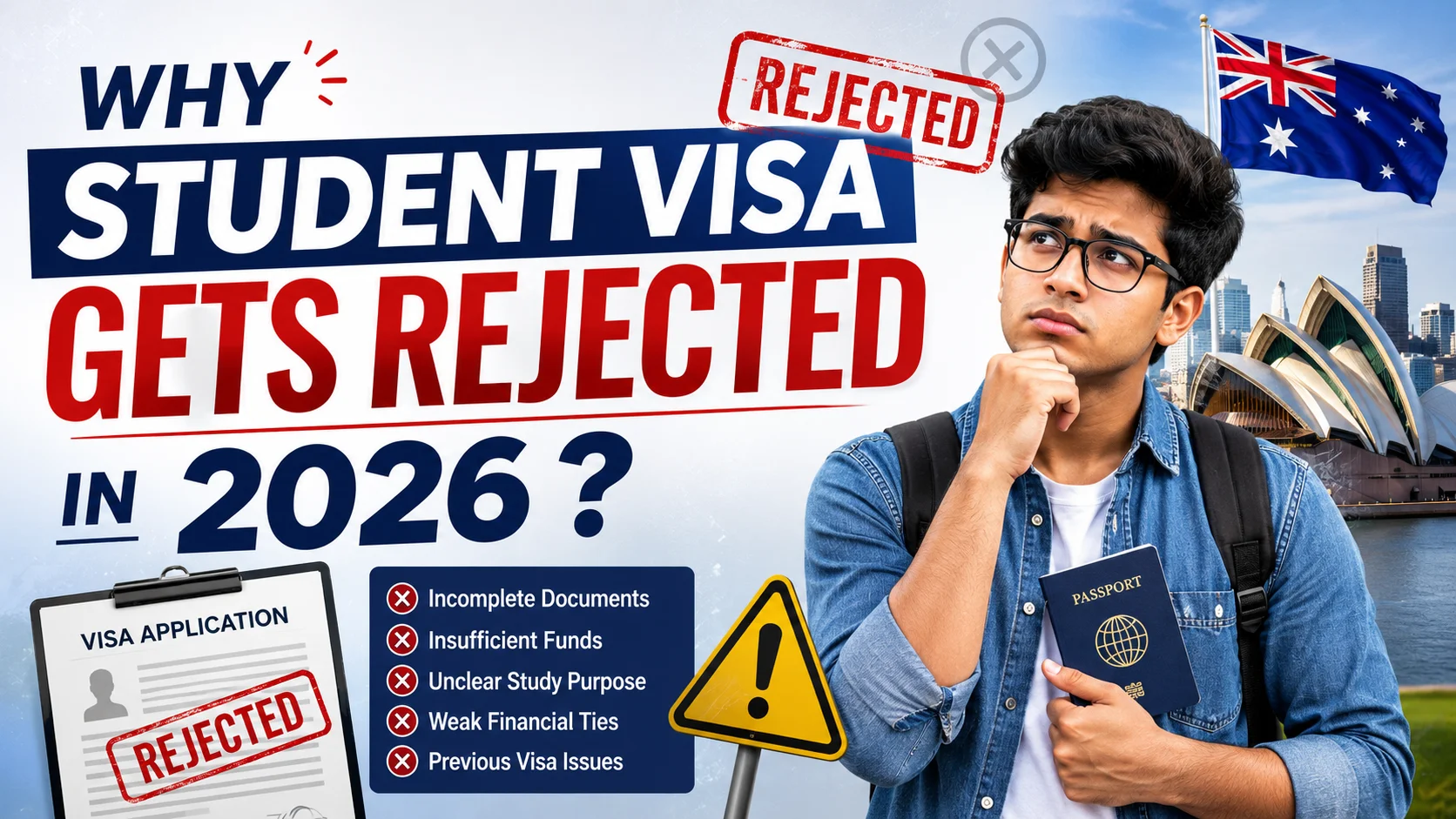 why student visa gets rejected