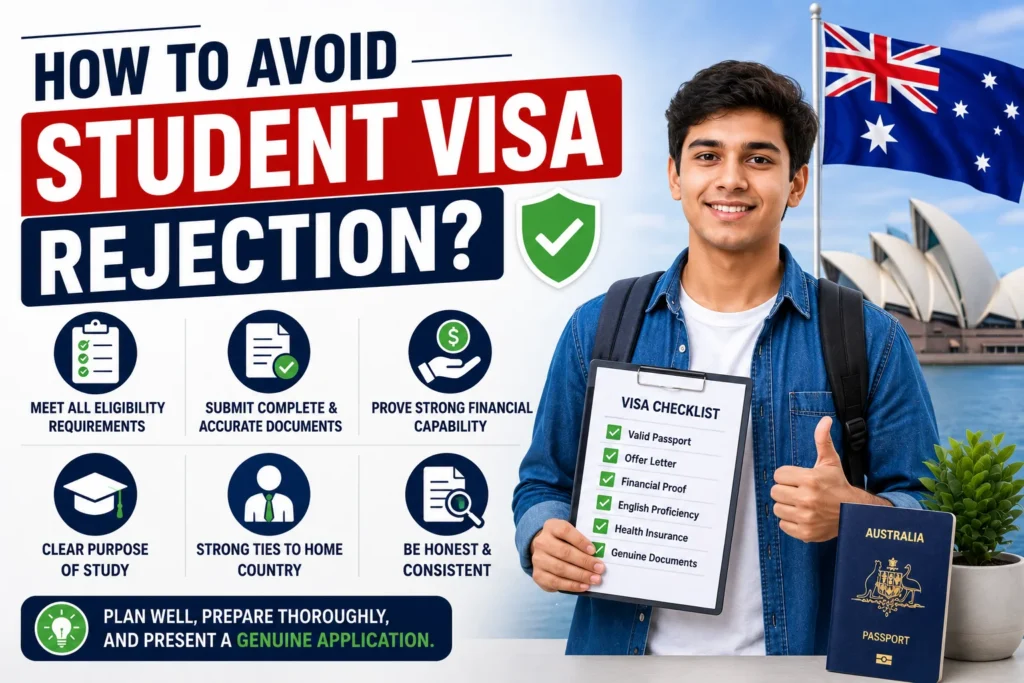 why student visa gets rejected and how to avoid it